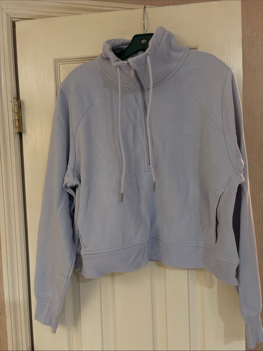all in motion Light Lavender Half-Zip Pullover Hoodie
